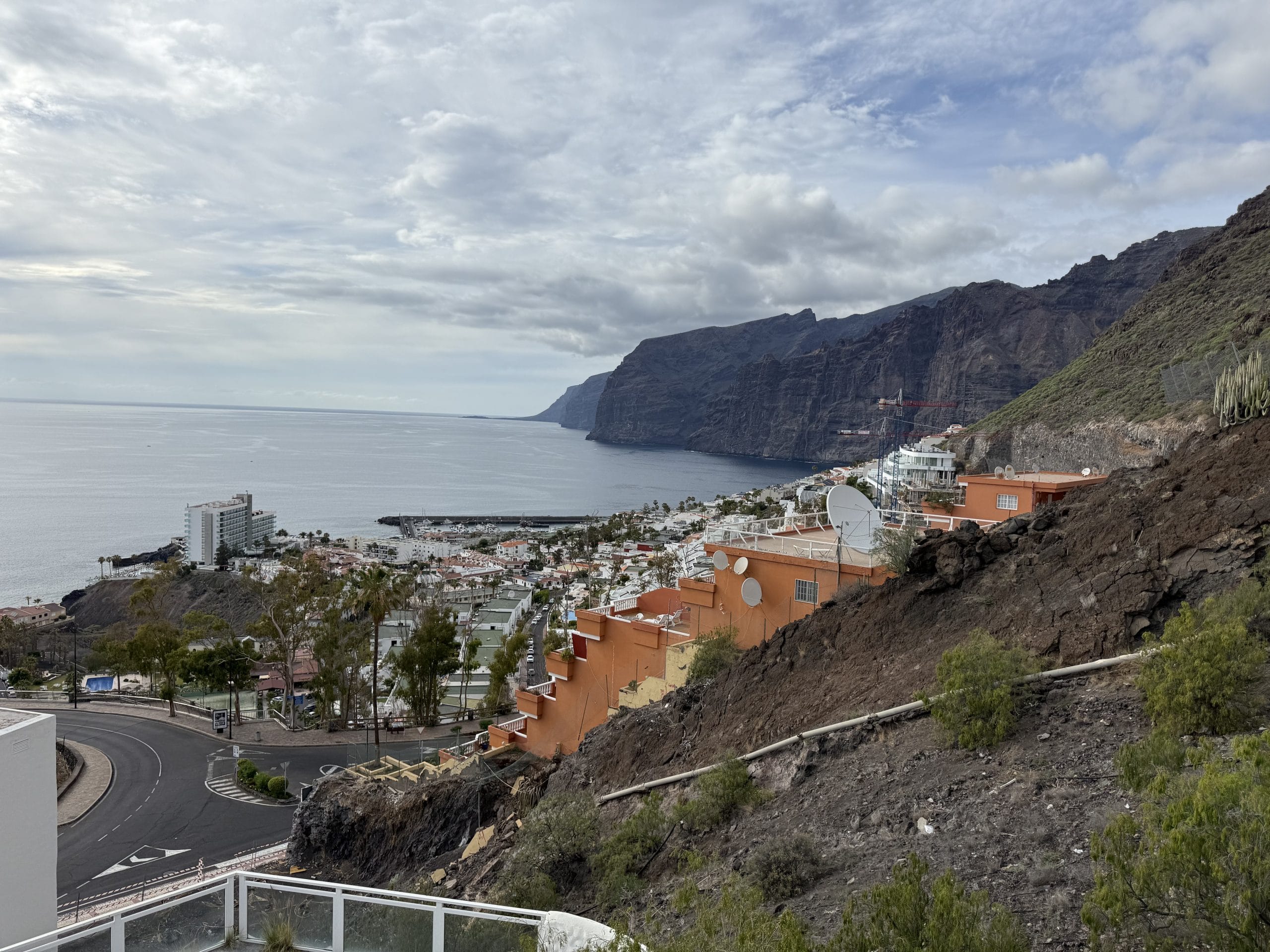 Les falaises de Los Gigantes à Tenerife