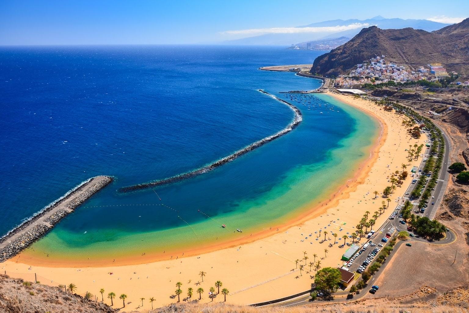 Playa de Las Teresitas, à San Andrés