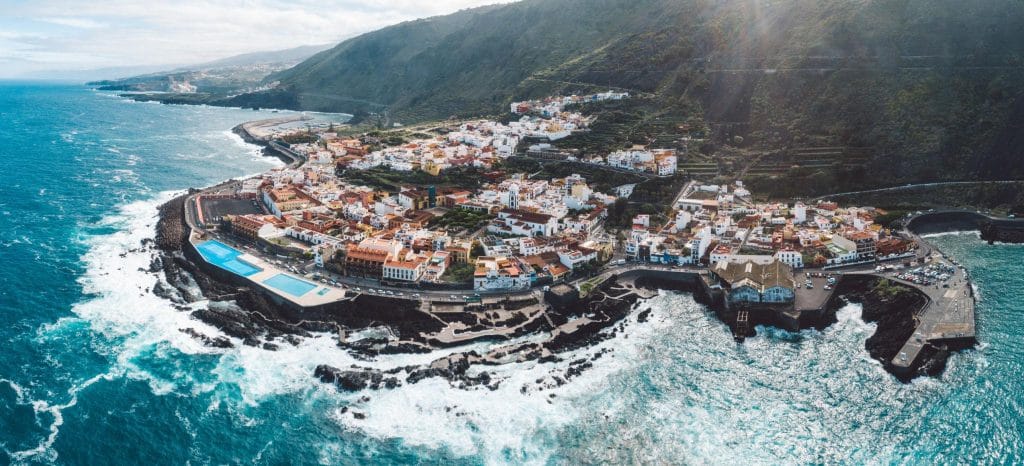 Le village de Garachico et ses piscines naturelles, Tenerife