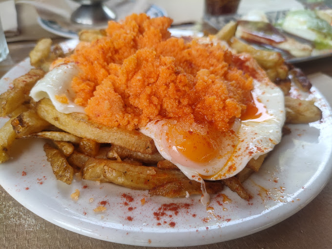 Guachinche El Talegazo a La Orotava, terrasse sous les arbres