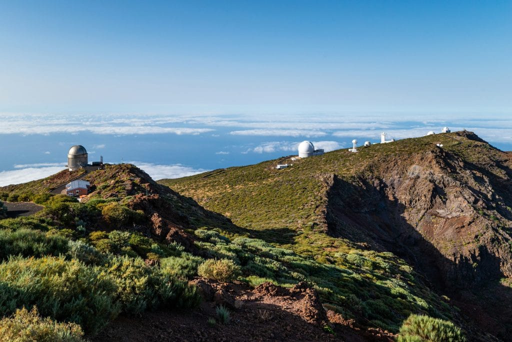 L'Observatoire du Teide à Izaña, au-dessus de la mer de nuages