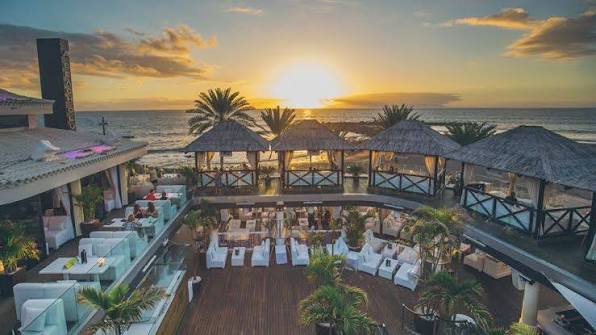 Papagayo Beach Club de nuit, Playa de las Américas