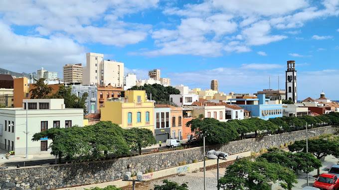 Le Barranco de Santos et l'église de la Concepción, au cœur de Santa Cruz de Tenerife