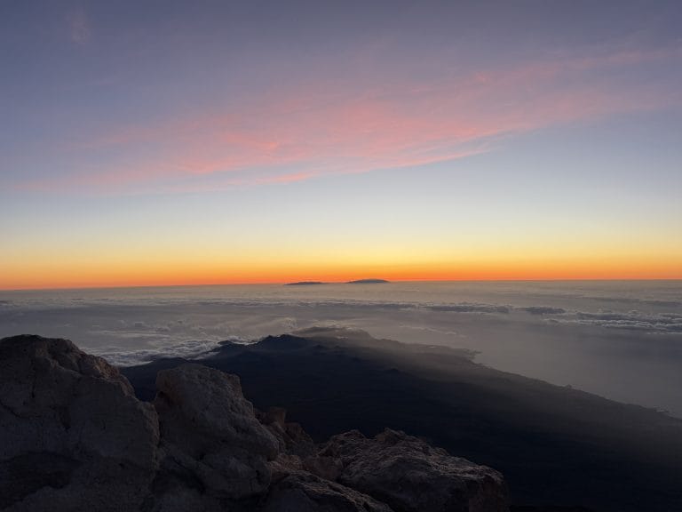 Coucher de soleil au sommet du Teide : 5h de randonnée pour un spectacle incroyable