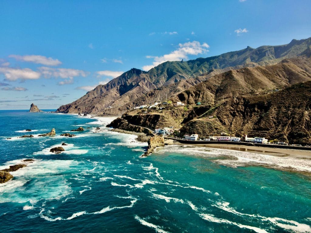 Paysage d'Anaga à Tenerife